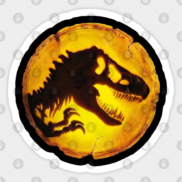 t-rex Sticker by KCOBRA